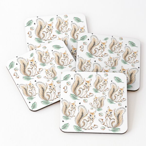 Item preview, Cute squirrels designed and sold by NatachaDecembre.