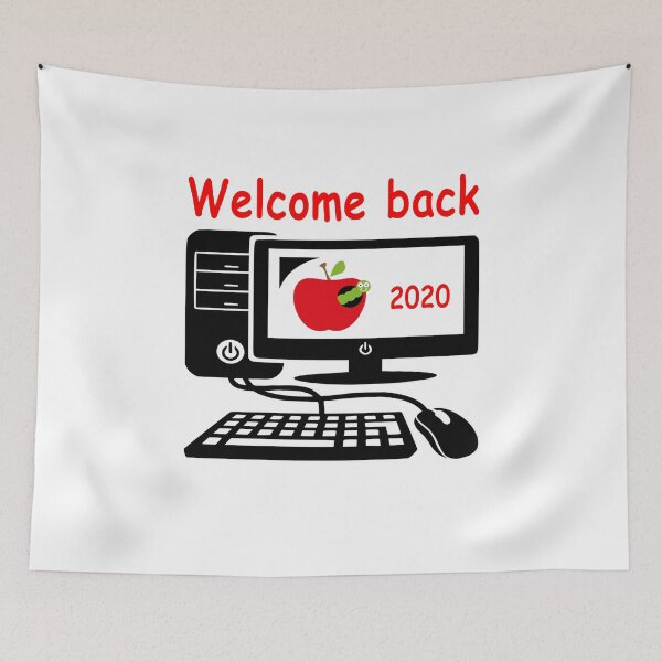 Item preview, Welcome Back 2020 - Virtual Learning First Day of School 2020 designed and sold by Kathrine2302.