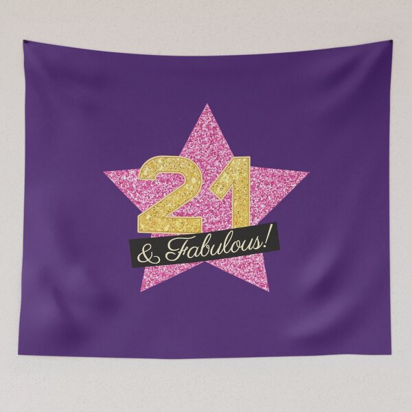 Item preview, 21st Birthday Gifts Women Fabulous - Pink Gold designed and sold by betternotes.