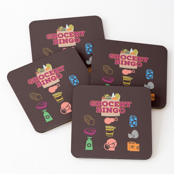 Item preview, grocery bingo designed and sold by doctors-apparel.