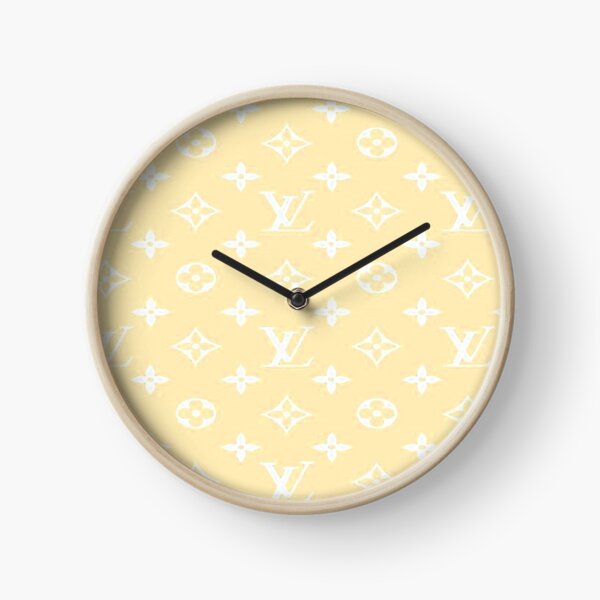 yellow aesthetic clocks redbubble redbubble