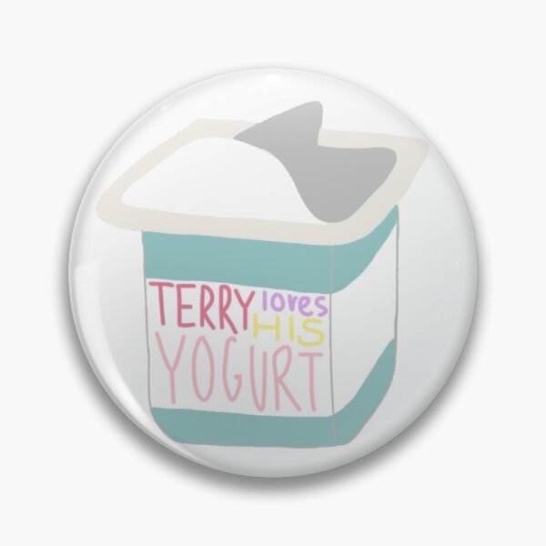 Item preview, terry loves his yogurt sticker designed and sold by lingandting.
