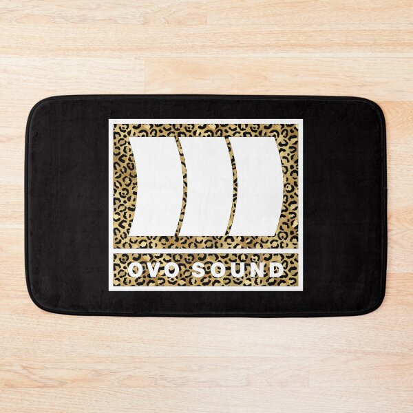 Item preview, OVO sound Leopard gold print designed and sold by lovesuperkarma.