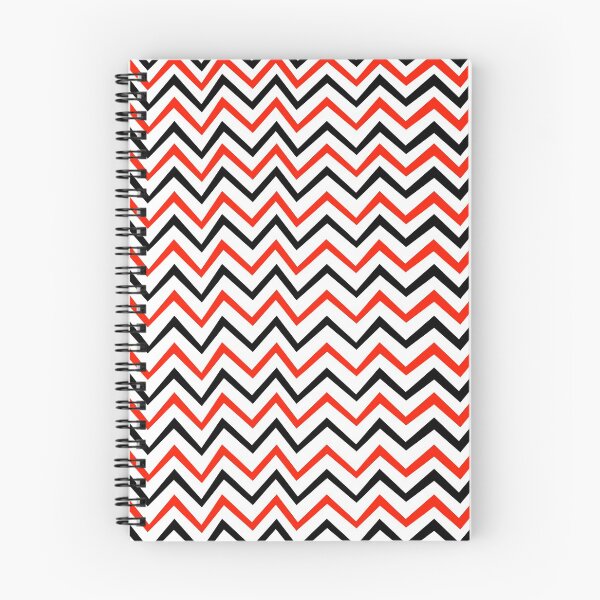 Item preview, Black and Red Wavy Lines Dots designed and sold by Nisha Prabhu.