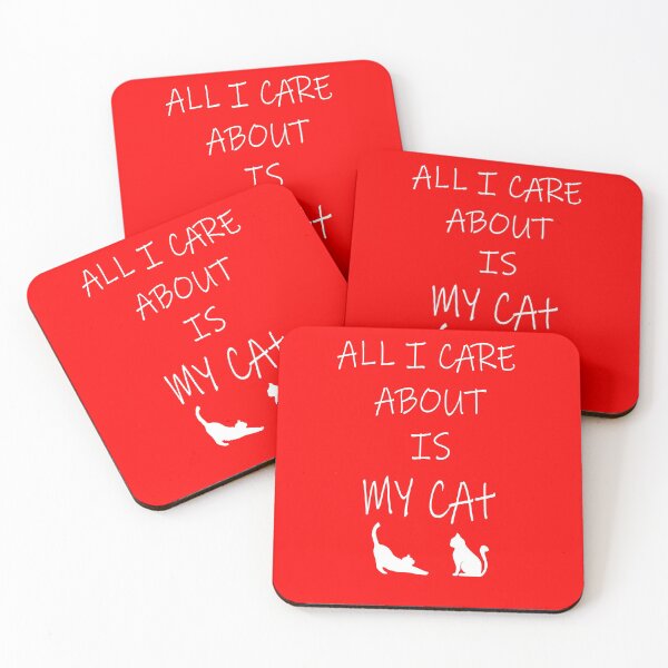 Item preview, All I Care About Is My Cat designed and sold by LA diseños.