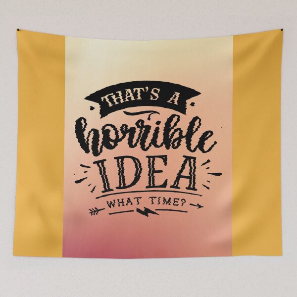 Item preview, That's horrible idea what time designed and sold by Delicarte.