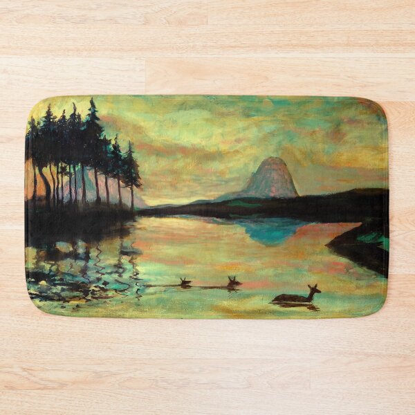 Item preview, Early Morning Swim (golden hue) designed and sold by David Hutchison.