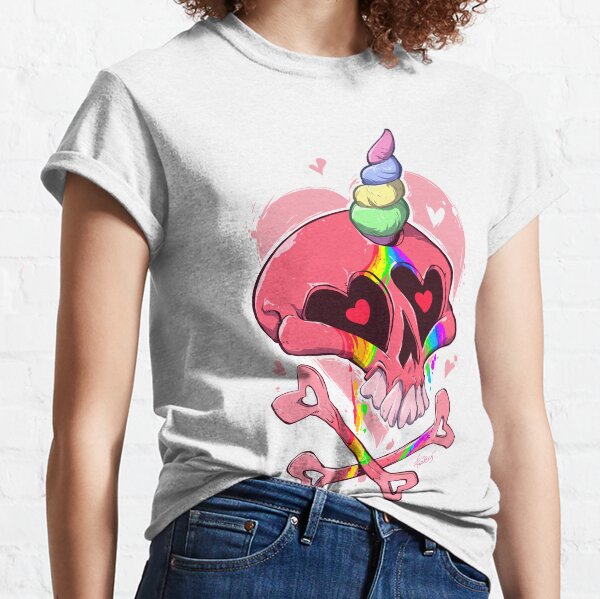 The skull of an optimist Classic T-Shirt