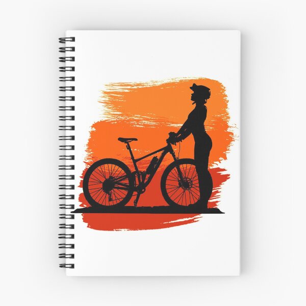 Item preview, Mtb with rider gift for bike friends & bmx fans designed and sold by elnino8.