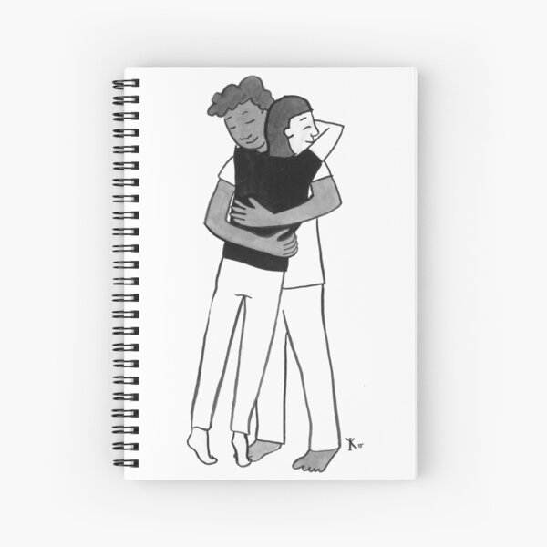 Friends are the best Spiral Notebook