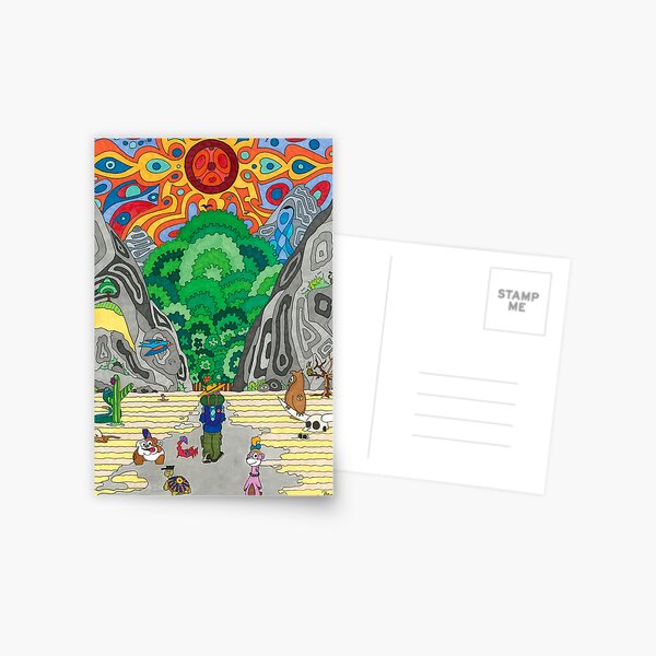 For a walk ... Postkarte