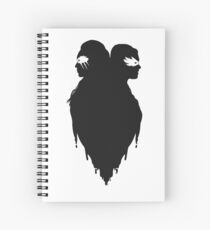 Silhouettes - No Writing Spiral Notebook