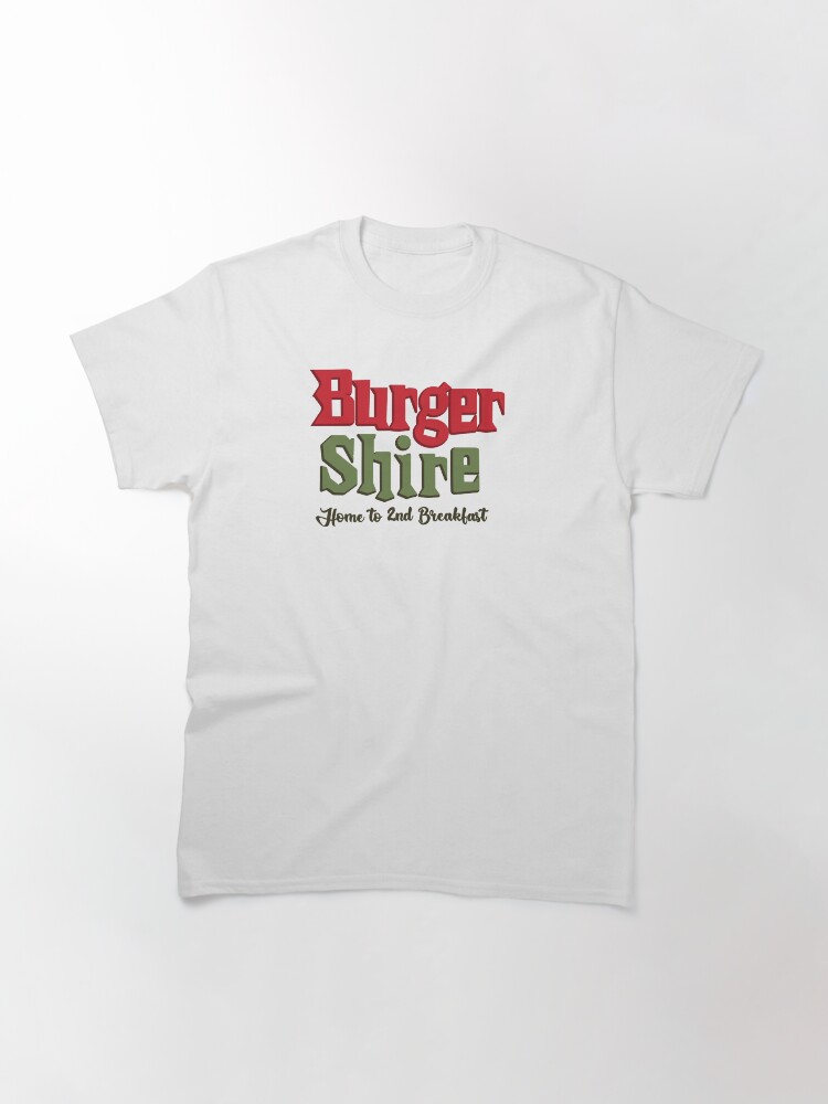 Alternate view of Burger Shire Classic T-Shirt