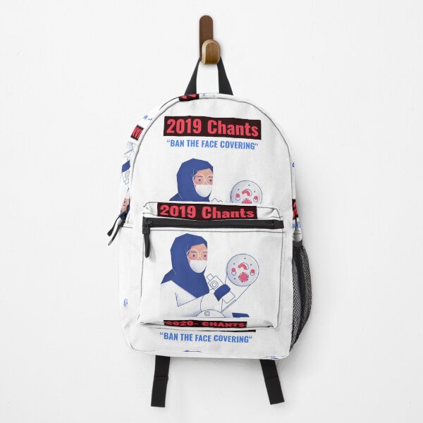 Item preview, 2019 Chants “BAN THE FACE COVERING”- 2020 Chants “it’s compulsory wear one” designed and sold by Got-Ya-Bak.