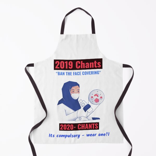 Item preview, 2019 Chants “BAN THE FACE COVERING”- 2020 Chants “it’s compulsory wear one” designed and sold by Got-Ya-Bak.