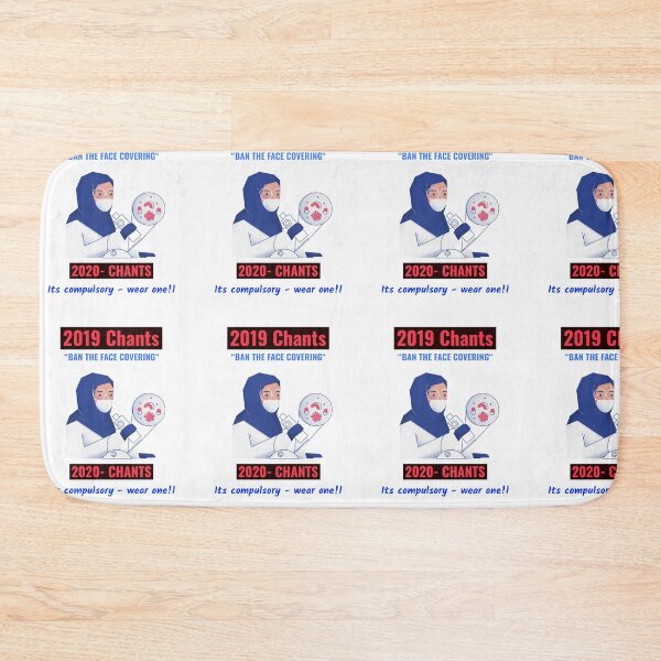Item preview, 2019 Chants “BAN THE FACE COVERING”- 2020 Chants “it’s compulsory wear one” designed and sold by Got-Ya-Bak.