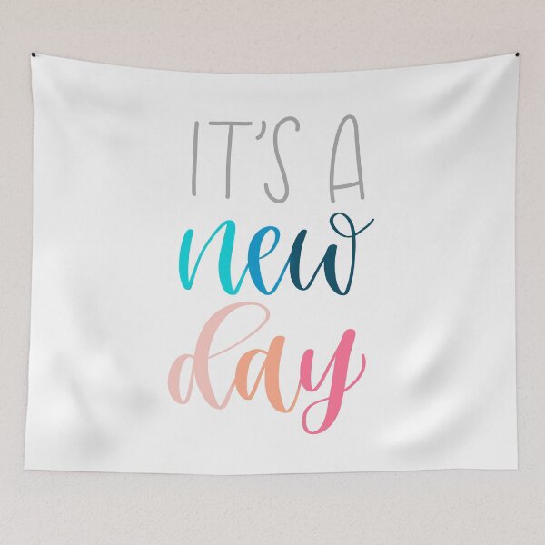 Item preview, It's A New Day designed and sold by MadeByMeera.