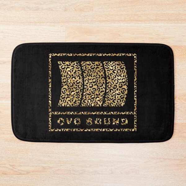 Item preview, OVO sound Leopard gold print designed and sold by lovesuperkarma.