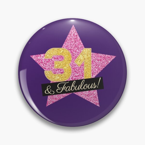 Item preview, 31st Birthday Gifts Women Fabulous - Pink Gold designed and sold by betternotes.