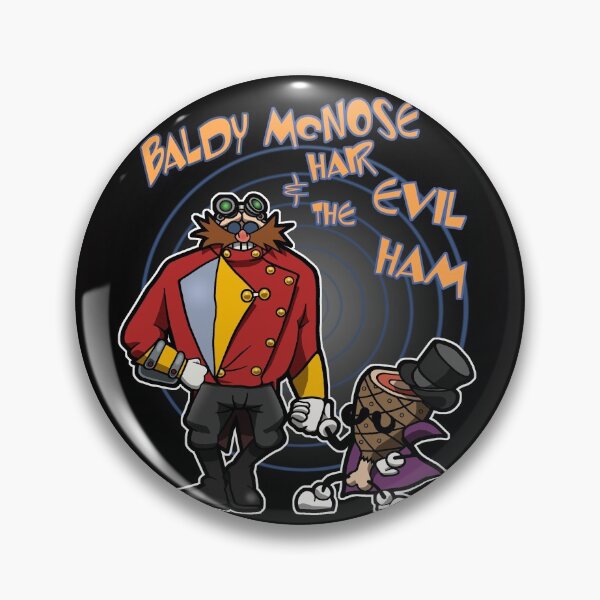Item preview, Baldy McNose Hair and the Evil Ham designed and sold by ajhockham.