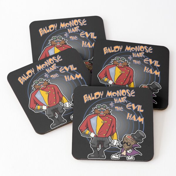 Item preview, Baldy McNose Hair and the Evil Ham designed and sold by ajhockham.