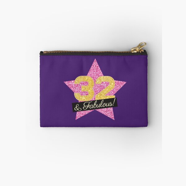 Item preview, 32nd Birthday Gifts Women Fabulous - Pink Gold designed and sold by betternotes.