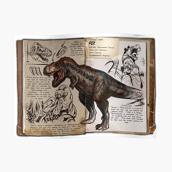 Ark T-Rex Poster