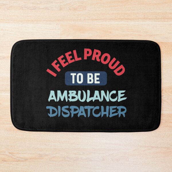 Item preview, I feel Proud to be ambulance dispatcher retro designed and sold by bumperapparels.