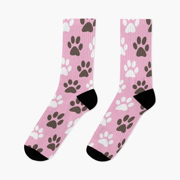 Item preview, Animal Paw Print Pattern Pink designed and sold by oddmatter.