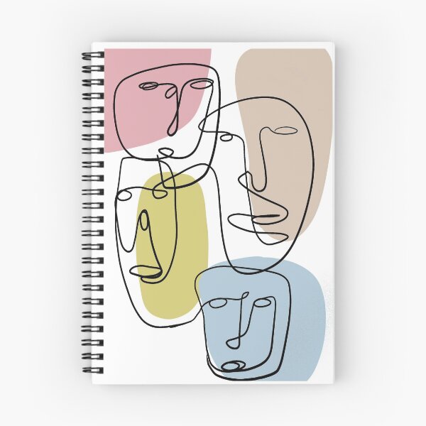 Item preview, Abstract faces designed and sold by Emmajill.