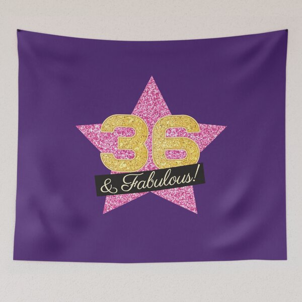 Item preview, 36th Birthday Gifts Women Fabulous - Pink Gold designed and sold by betternotes.