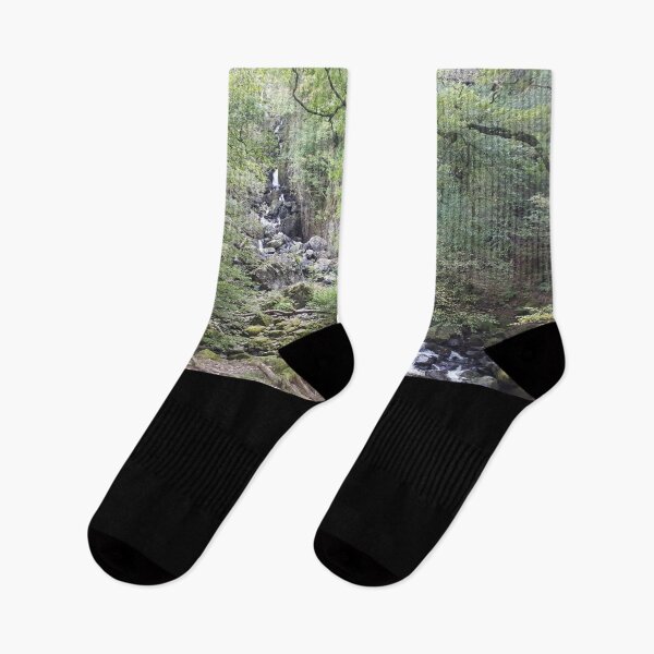 Item preview, Waterfall Woodlands Lake District designed and sold by stretchtees.