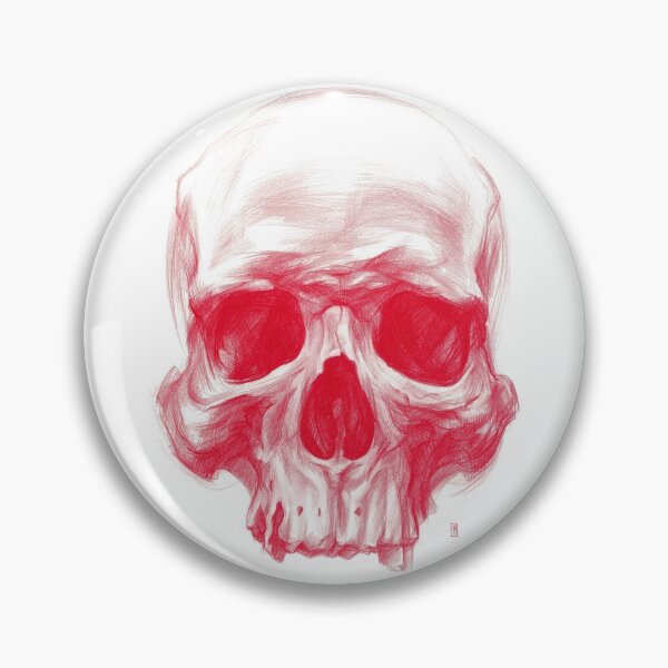 Item preview, Red Skull Drawing Art designed and sold by MashaPrilutzki.