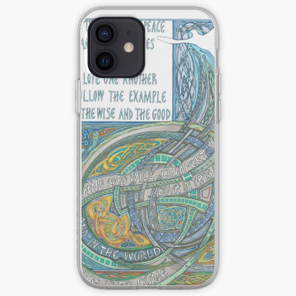 St Columba's Blessing iPhone Soft Case