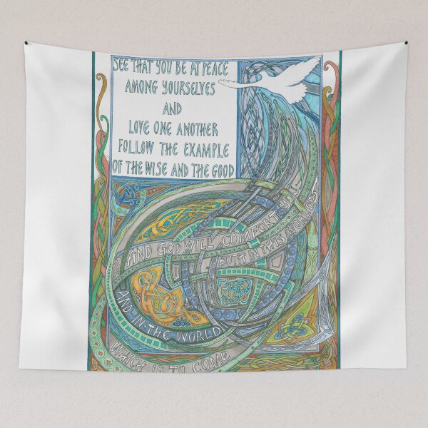 Item preview, St Columba's Blessing designed and sold by Lindisfarne Scriptorium.