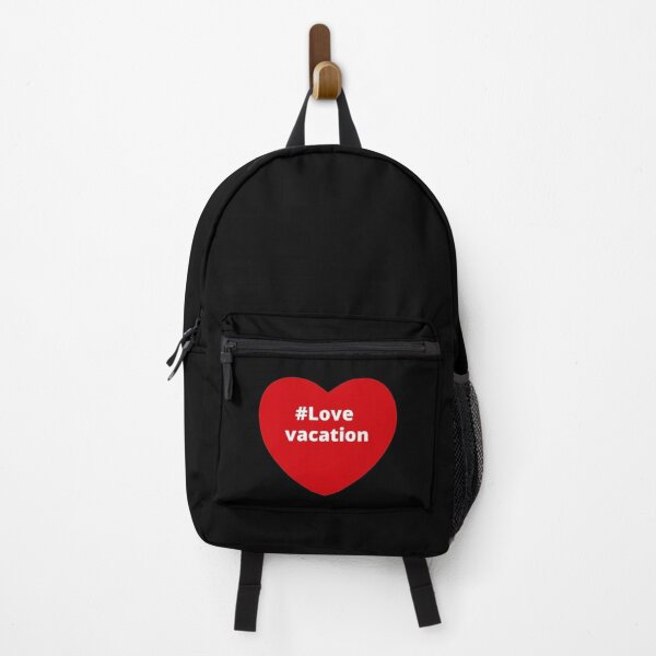 Love Vacation - Hashtag your i Love Heart Backpack