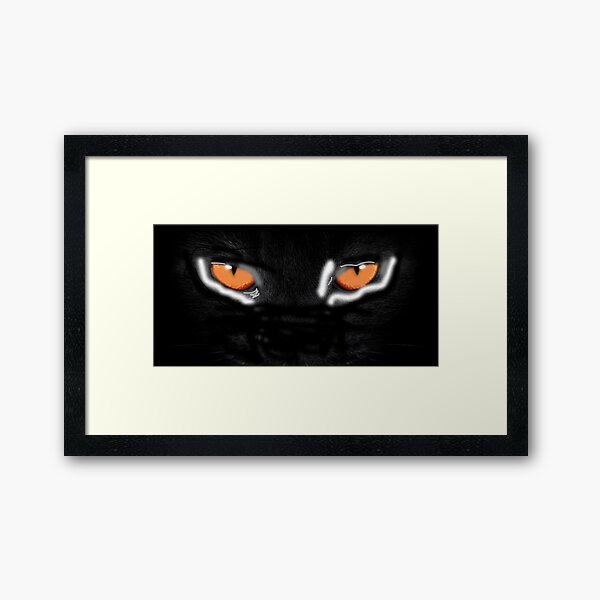 The eyes... Framed Art Print