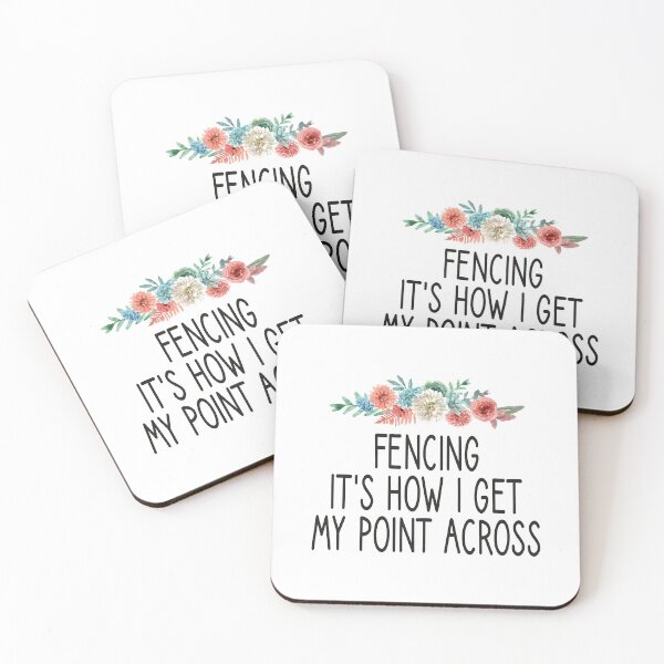 Item preview, Fencing it's How I Get My Point Across / Fencing / funny Fencing / Fencing Gift / Fencing Sport / Fencing Teacher / Fencing Lover Gift floralstyle idea design designed and sold by Chamssou.