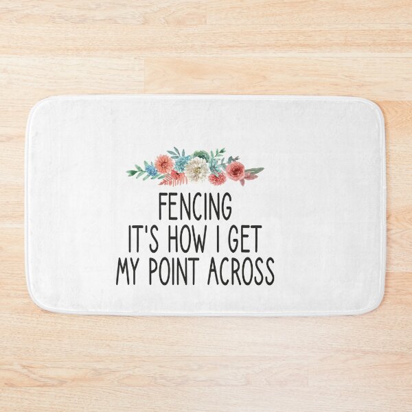 Item preview, Fencing it's How I Get My Point Across / Fencing / funny Fencing / Fencing Gift / Fencing Sport / Fencing Teacher / Fencing Lover Gift floralstyle idea design designed and sold by Chamssou.