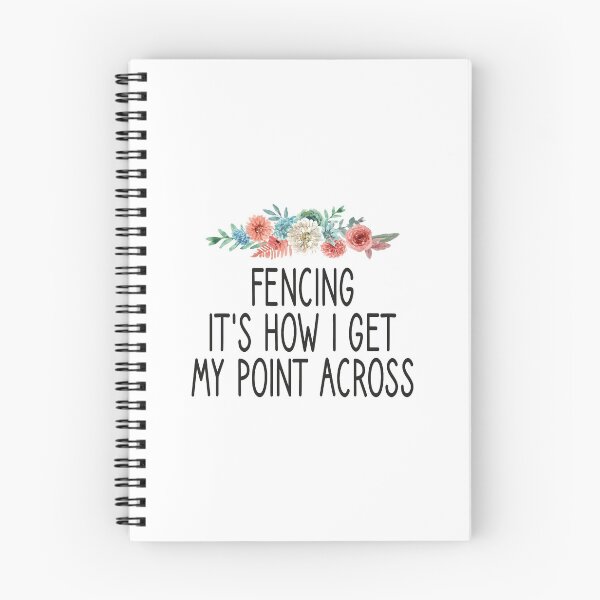 Item preview, Fencing it's How I Get My Point Across / Fencing / funny Fencing / Fencing Gift / Fencing Sport / Fencing Teacher / Fencing Lover Gift floralstyle idea design designed and sold by Chamssou.