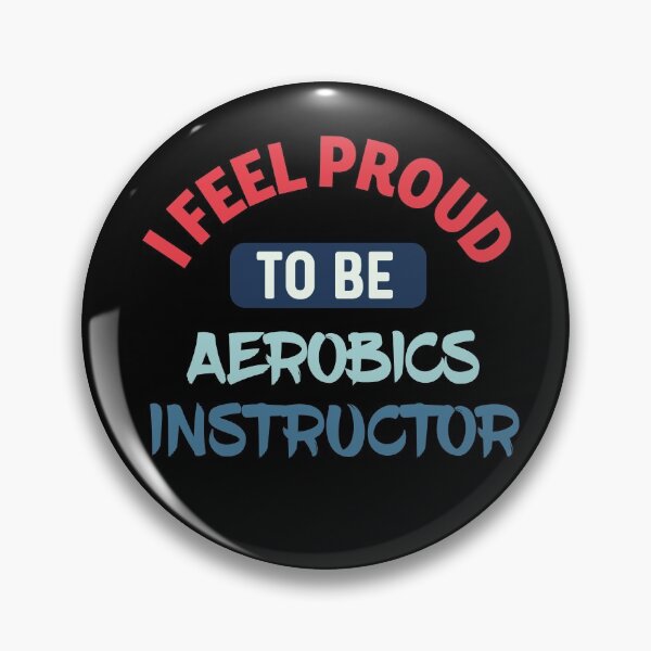 Item preview, I feel Proud to be aerobics instructor retro designed and sold by bumperapparels.