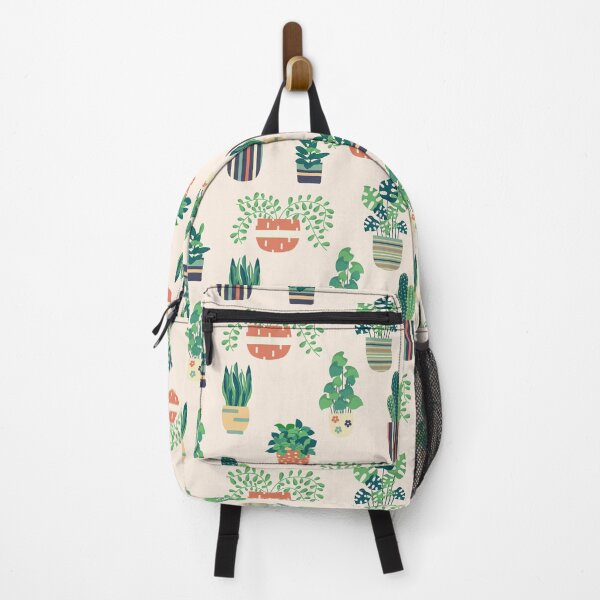 Item preview, Plants and flowers in colourful pots seamless pattern designed and sold by Ihavemalak.