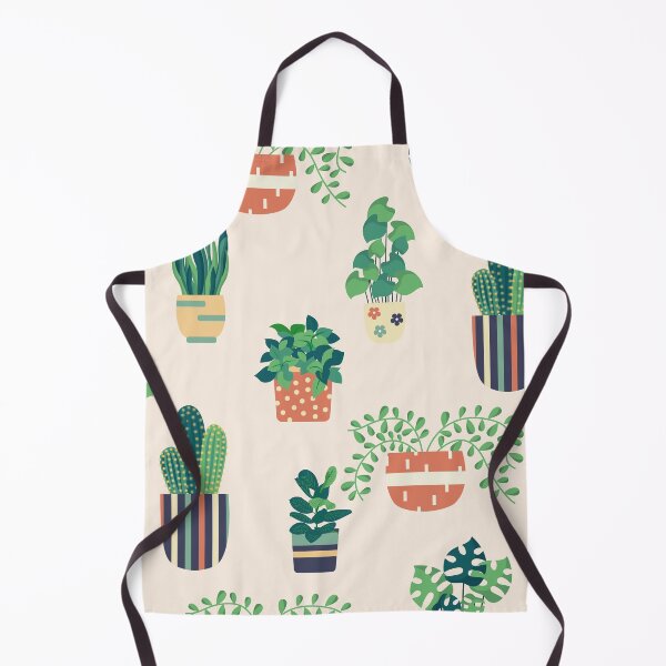 Item preview, Plants and flowers in colourful pots seamless pattern designed and sold by Ihavemalak.