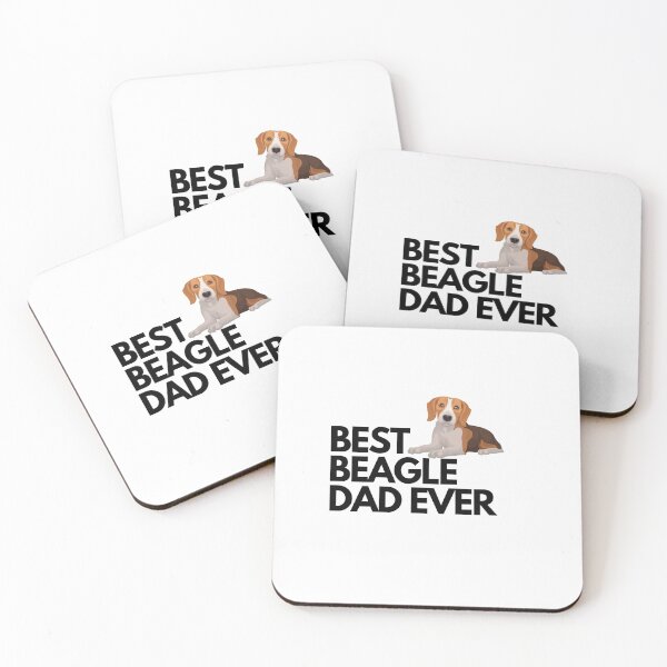 Item preview, Best beagle dad ever quote Funny beagle dad saying designed and sold by OneTimeEngineer.