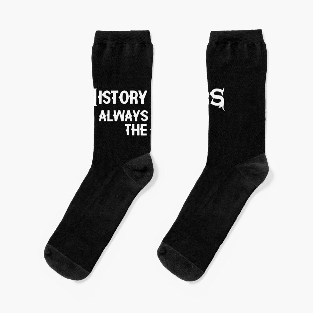 "History Teachers Always Bring Up The Past" Socks for Sale by MikeHardy