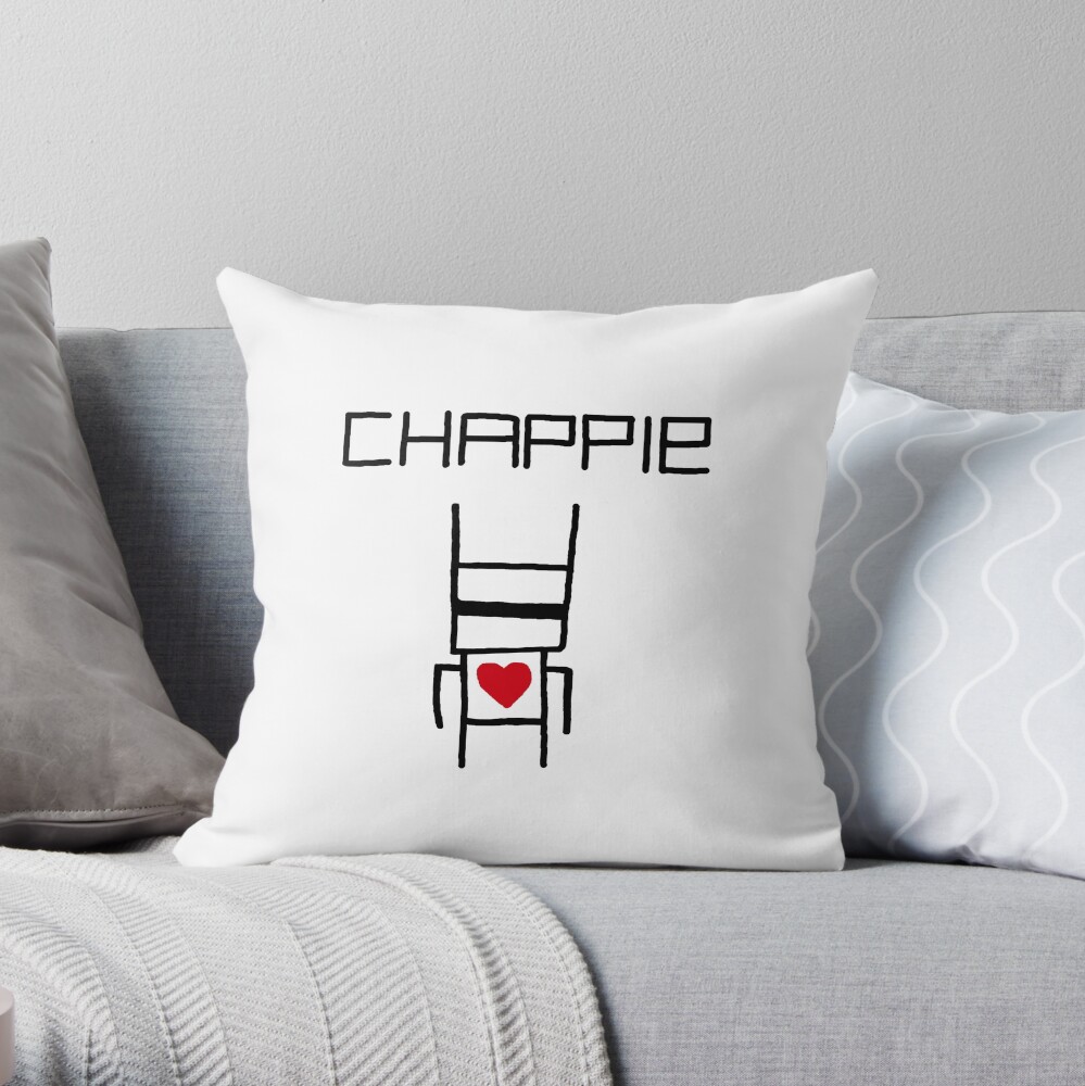 Yolandi's Chappie Shirt Throw Pillow
