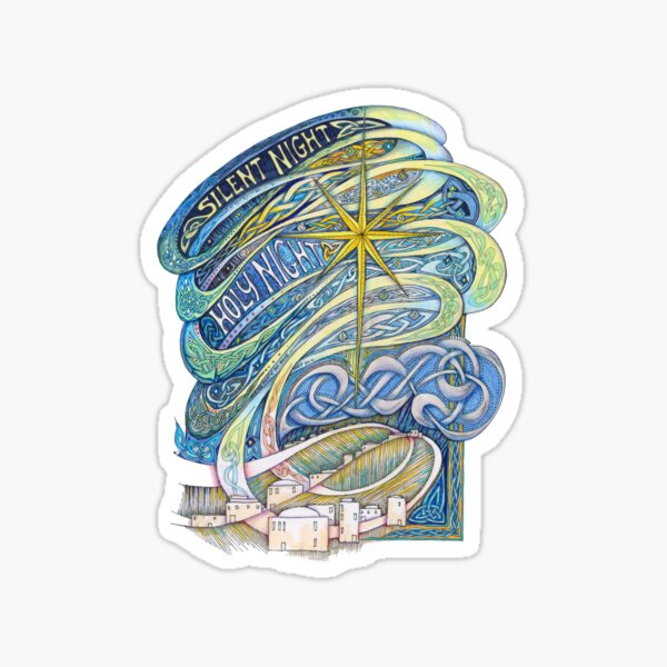 Silent Night Sticker