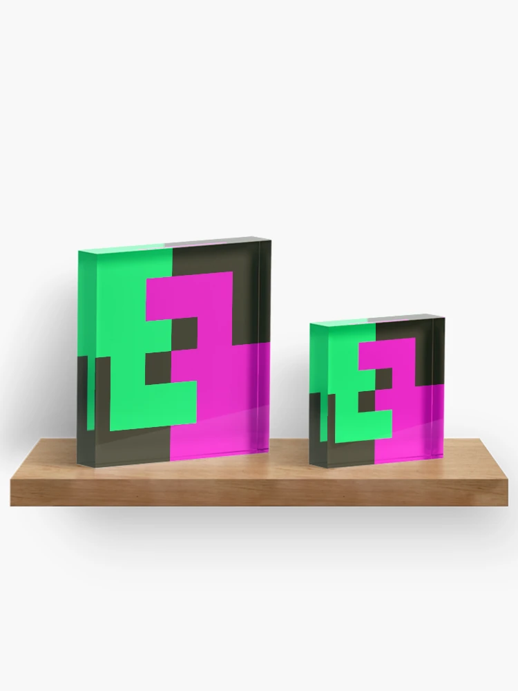 Thumbnail 3 of 5, Acrylic Block, Geometric Pattern Design designed and sold by Patternsdesign.