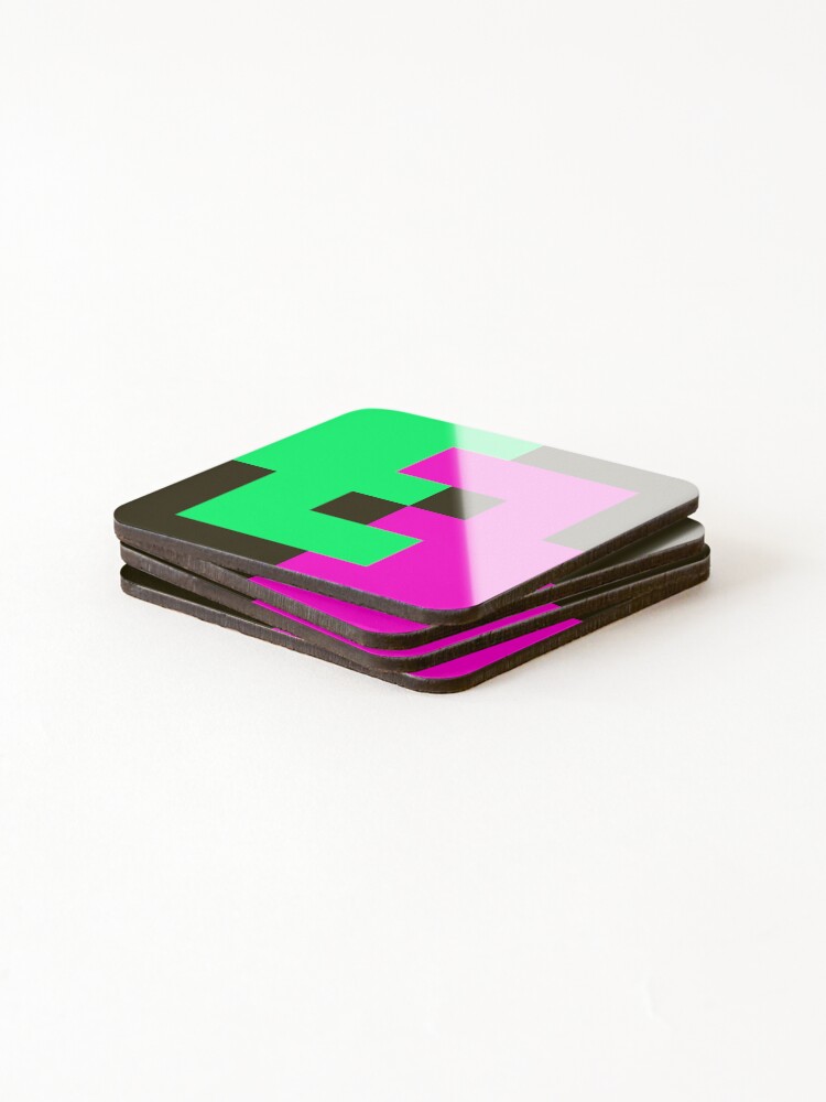 Thumbnail 4 of 5, Coasters (Set of 4), Geometric Pattern Design designed and sold by Patternsdesign.