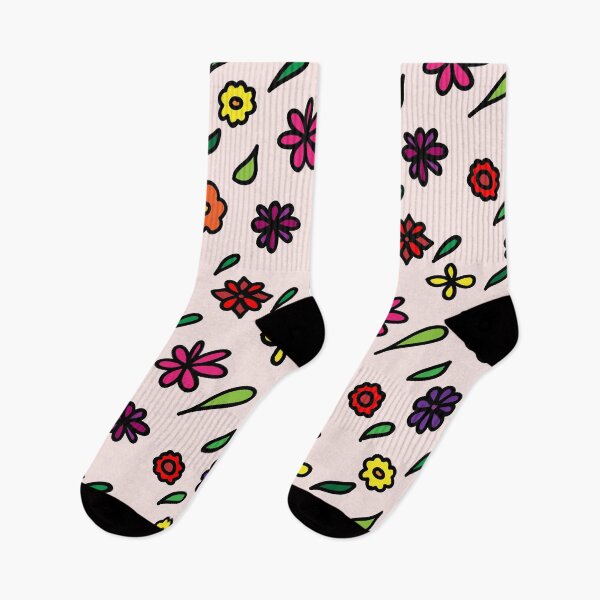 Item preview, Hand drawn flower pattern designed and sold by sigdesign.